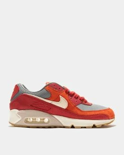 Nike Air Max 90 PRM (Gym Red | Pale Ivory}