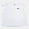 Nike W NSW Dri Fit Tank (White | Black) -Venum Shop nike dm6234 100 01