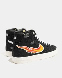 Nike Blazer Mid '77 (Vintage Black | Multi | University Red) -Venum Shop nike dq7635 001 03