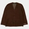 Pleasures Juicy Cardigan (Brown) 1 Pleasures Juicy Cardigan (Brown) -Venum Shop pleasures P22F014 BROWN 01