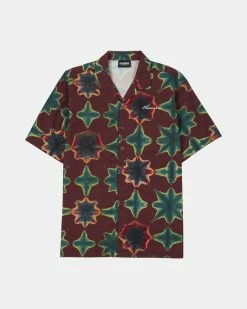 Pleasures Sulfur SS Button Down (Red)