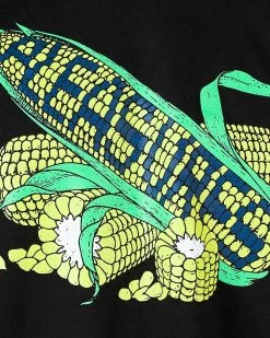 Pleasures Corn T Shirt (Black) -Venum Shop pleasures P22F053 BLACK 02