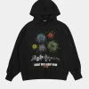 Pleasures Showtime Hoodie (Black) -Venum Shop pleasures p22su015 01