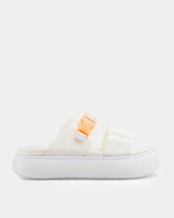 Puma W Suede Mayu Sandal Pop (White | Cloud)