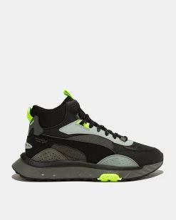 Puma Wild Rider Mid (Black | Dark Shadow)