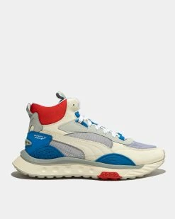 Puma Wild Rider Mid (Ivory Glow | Future Blue)