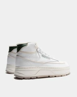 Reebok Club C Geo Mid (White | Chalk | Dark Green) -Venum Shop reebok gz4936 03