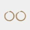 Seville Michelle Gold Malena Medium Hoop Earrings -Venum Shop sevillemichelle smj gm m 01