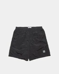 Stone Island Swimming Trunks (Black)