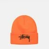 Stüssy Big Stock Cuff Beanie (Orange) -Venum Shop stussy 1321144 orange 01