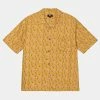 Stüssy Paisley Tears Shirt (Mustard)