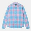 Stüssy Hellshire Plaid Shirt (Blue)