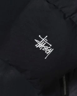 Stüssy Recycled Nylon Down Puffer (Black) -Venum Shop stussy 115673 blk 03